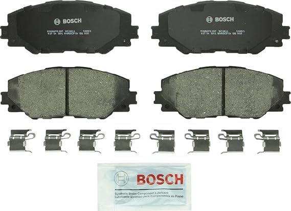 BOSCH BC1211 QuietCast Premium Ceramic Disc Brake Pad Set - Front