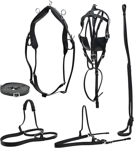 SIE Horse Leather Harness Set