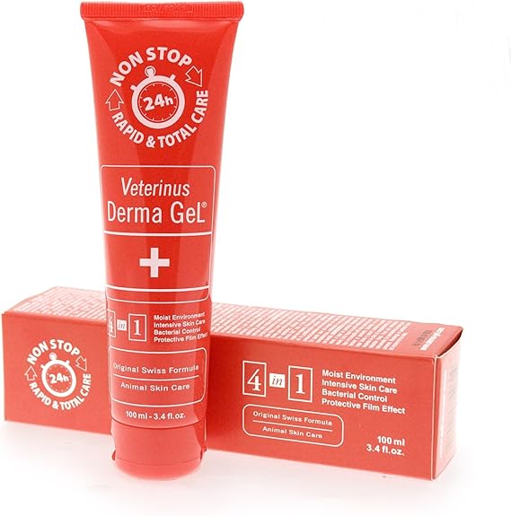 Veterinus Derma GeL Tube 100mL - 3.4 fl.oz. x 5 Tubes (PRO-Pack $25 Saving)