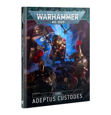 Games Workshop Warhammer 40k - Codex V.9 Adeptus Custodes (En)