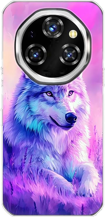 Case Compatible with OUKITEL WP55 PRO,Non-Yellowing Shockproof Phone Bumper Cover, Resistant Slim Transparent TPU Phone Case Painting 08