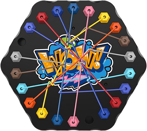 String Untangling Toy,Strategy Board Game Challenge Untying Rope | Lacing Untangling Toy Fine Motor Skills String for Travel Home Kids Boys Girls over 3