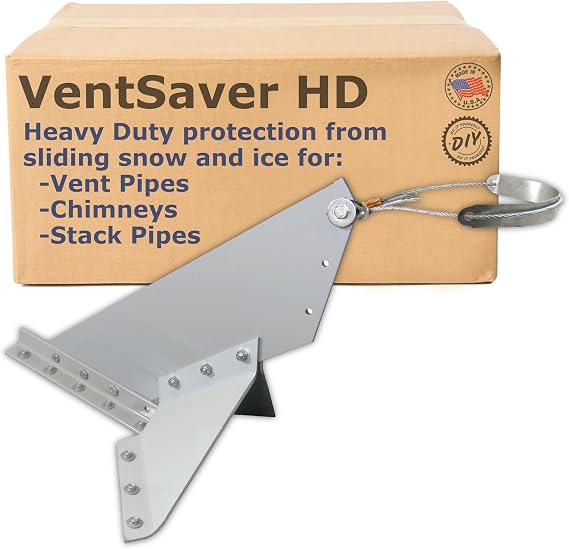 VentSaver HD Stove Chimney Pipe Protect Metal Roof