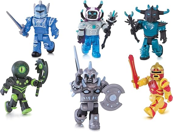 Roblox Action Collection - Champions of Roblox Six Figure Pack [Includes Exclusive Virtual Item]