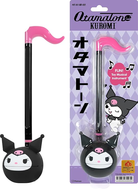 Otamatone Sanrio Japanese Synthesizer Musical Instrument Toy - Kuromi | Portable Music Synthesizer from Japan by Maywa Denki Studio Award Winning Educational Fun Gift for Children, Teens & Adults