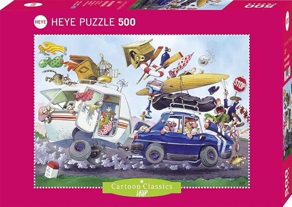 Heye Off On Holiday 500pc Jigsaw Puzzle