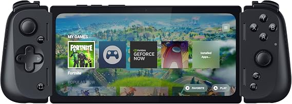 Razer Kishi V2 Pro - Android için mobil oyun kumandası (HyperSense dokunma hissi, uzatılabilir orta parça, passthrough şarj, jak çıkışı, sanal kontrol modu) siyah