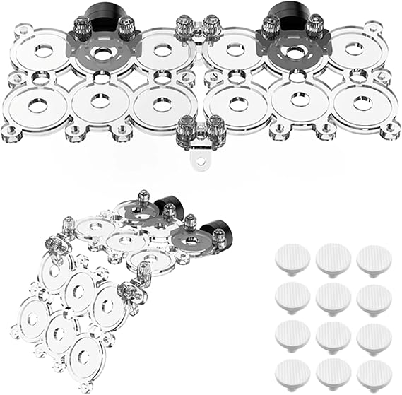Magnetic Coral Frag Rack - N52 Magnets, Never Yellow, Stackable