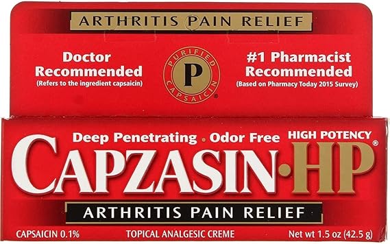Capzasin HP Arthritis Pain Relief, Creme - 1.5 oz (Pack of 3)