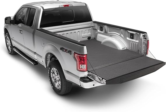 BedRug Impact Mat | Fits 2015 - 2026 Ford F-150 78.9 Bed, Models w/Non Liner / Spray-In | Charcoal Grey, IMQ15SBS