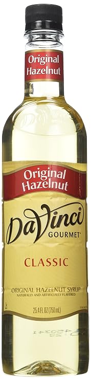 Davinci Gourmet Classic Original Hazelnut Syrup - 750 milliliter - Plastic Bottle