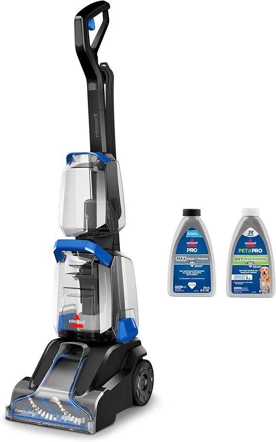 BISSELL TurboClean Upright Carpet Cleaner, OXY Formula, 3952