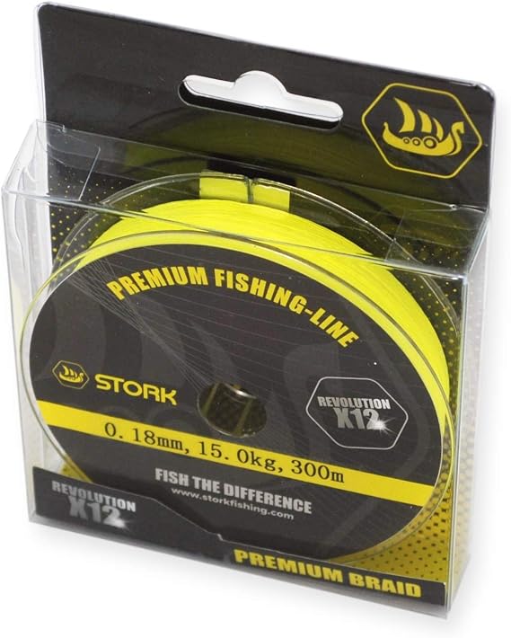 Stork Revolution 12-Way Braided Premium Fishing Line 300 m