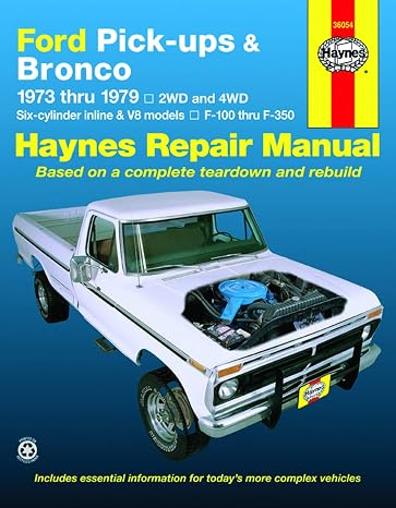 Ford Pick Ups & Bronco (73 - 79)