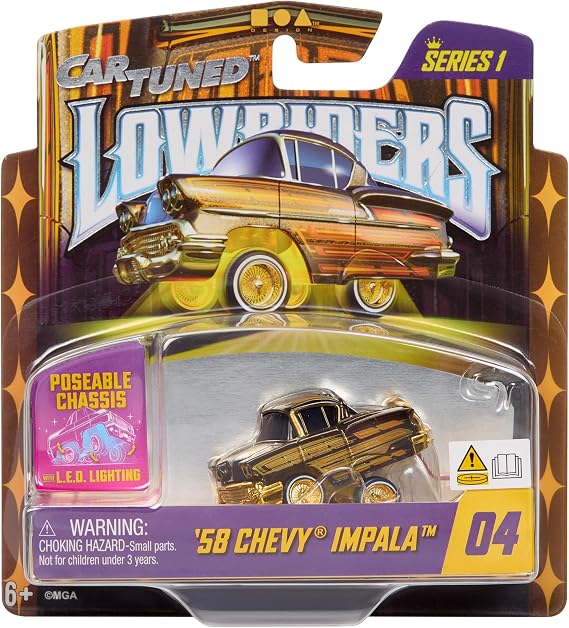 CarTunedTM Lowrider Series 1-1958 Chevy Impala