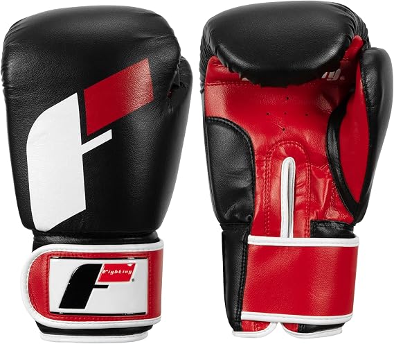Fighting Big Logo Boxing Gloves - Boxing Gloves, Punching Bag Gloves, Kickboxing Gloves, Punching Gloves, Heavy Bag Gloves, Boxing Gloves Men, Boxing Gloves Women, Boxing Equipment