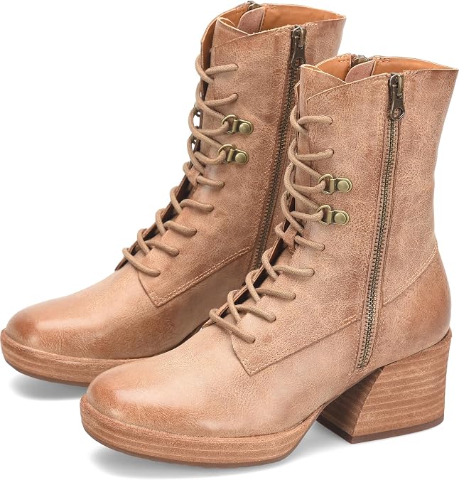 KORK-EASE Women's Raleigh Leather Mid Calf Boot