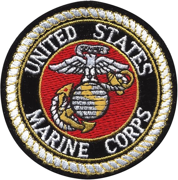 Rothco Deluxe USMC Round Patch