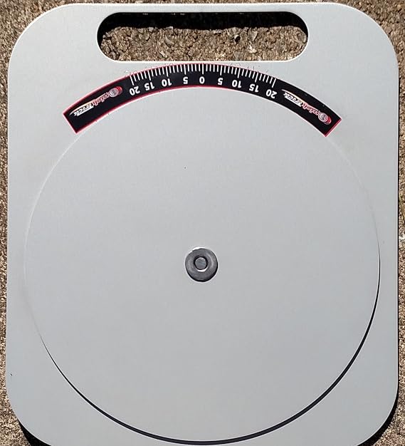 QuickTrick Roll-On Turnplates Set. Heavy Duty Drive-On Turn Plate Set, Made of US Steel, Portable, Functional, DIY Wheel Alignment