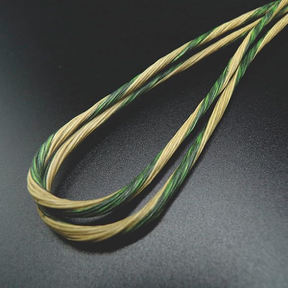 Mathews Reezen Replacement Bowstrings Signature Series Camo Compound Bowstring Set Built from BCY 452 Xtra HMPE for Maximum Durability, Stability & Precision Shooting Performance