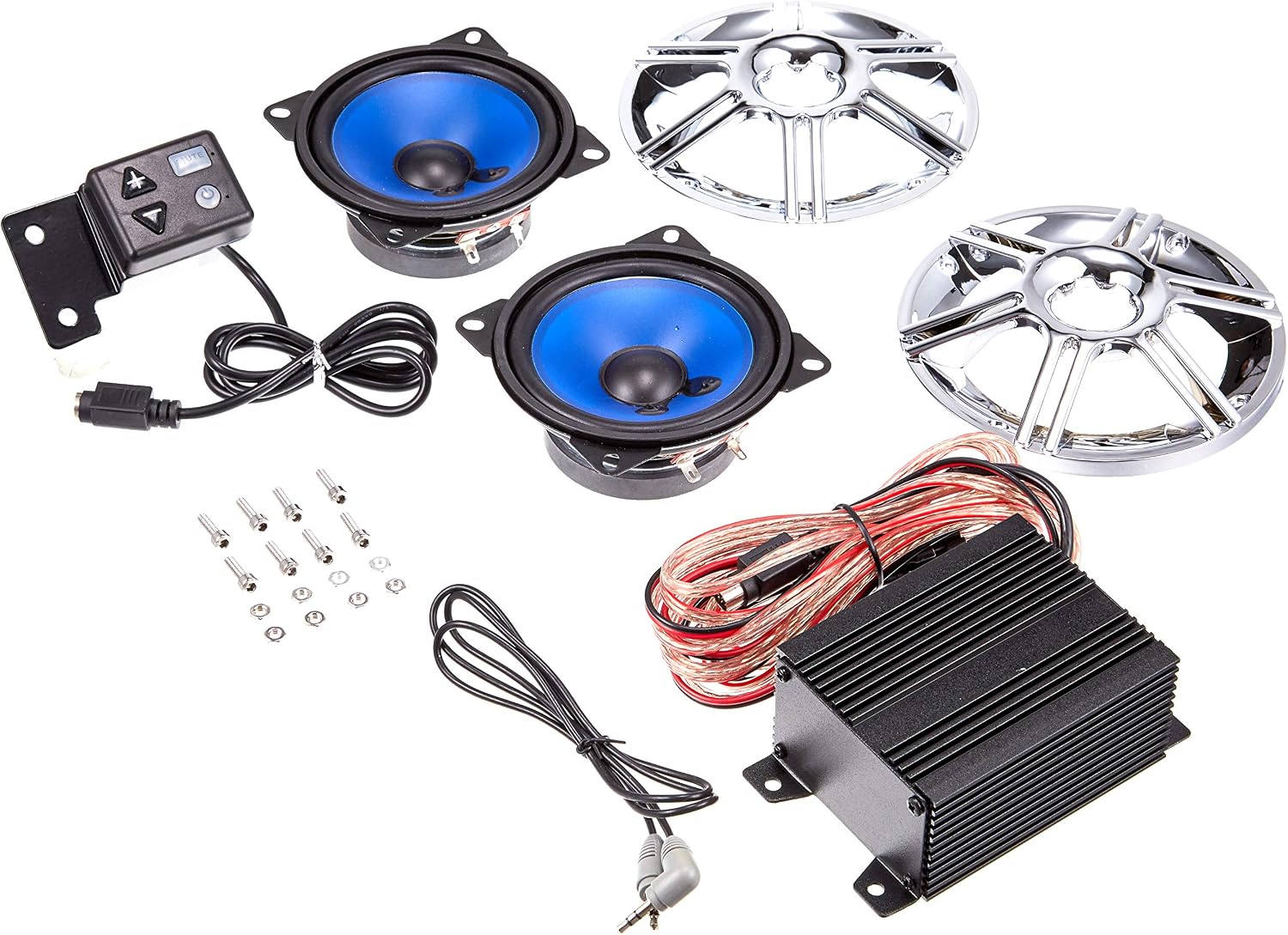 Bike Parts Center 9099 Motorcycle Audio Kit