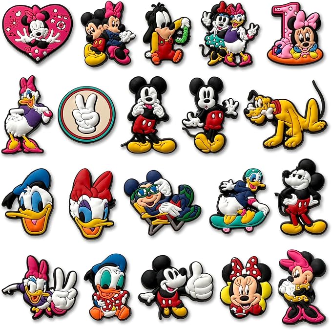 Shoe Charms for Croc Clogs Sandals Bracelet Wristband Slippers, Shoe Decoration Charms for Party Favor