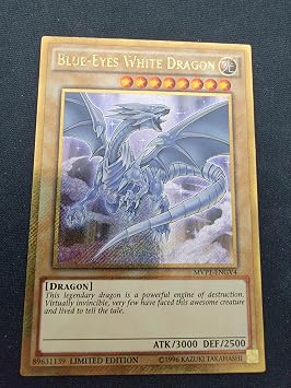 Blue-Eyes White Dragon - MVP1-ENGV4 - The Dark Side of Dimensions Movie Pack Gold Edition - Gold Secret Rare - Limited Edition