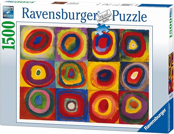 Ravensburger 16377 – Kandinsky: squares 1913 – 1500 pieces Puzzle