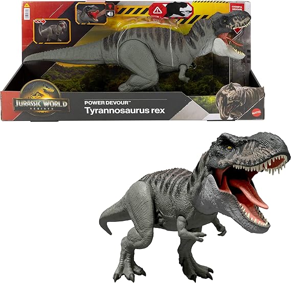 Mattel Jurassic World Rebirth Tyrannosaurus Rex Dinozor Figürü, JCH02