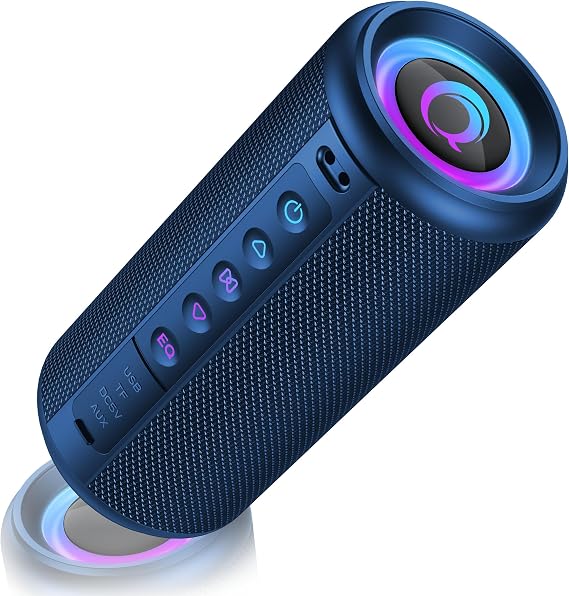 Portable Bluetooth Speaker, 2026 Bluetooth 5.4 Wireless Speaker with 20W HD Loud Stereo Sound, 20H Playtime