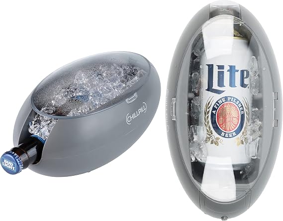 Instant Drink Chiller - Rapid Beverage Chiller for Cans 12 oz or 16 oz & Glass Bottles - Portable Instant Beverage Cooler - Fast & Efficient Instant Drink Cooler for Parties, Picnics & BBQs