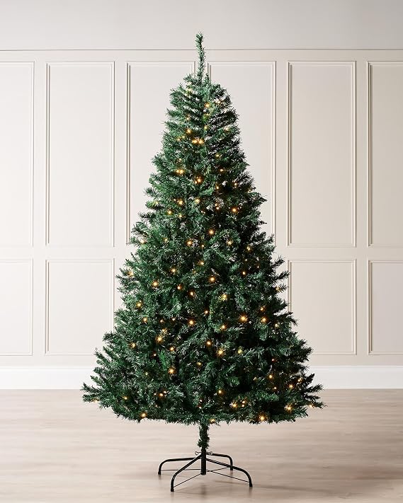 Pre-Lit Mixed Pine Christmas Tree, 9 ft