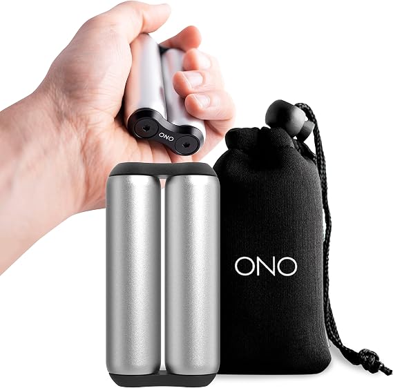 ONO Roller Grey - (The Original) Handheld Fidget Toy for Adults | Help Relieve Stress, Anxiety, Tension | Promotes Focus, Clarity | Compact, Portable Design