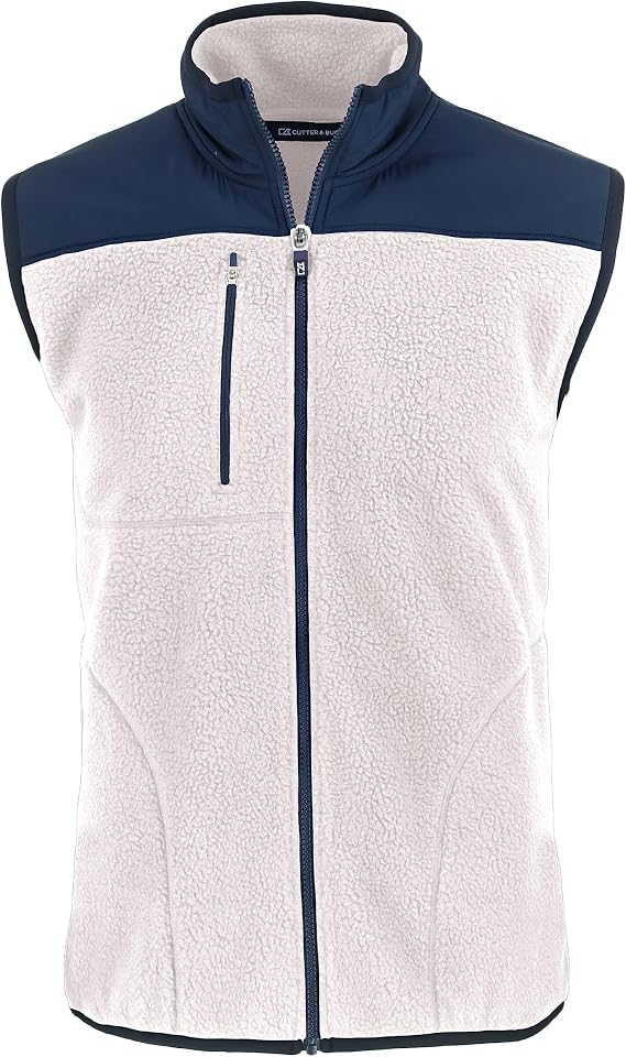 Cutter & Buck Men's Cascade Eco Fleece Vest
