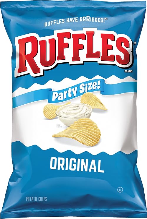Ruffles Original Potato Chips, Party Size! (13.5 Ounce)