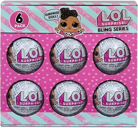 MGA Entertainment LOL Surprise Bling Series 6-Pack Exclusive