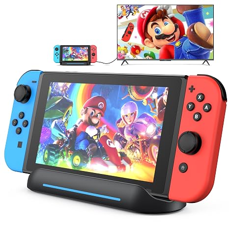 5 in 1 Switch TV Dock for Nintendo Switch 1/OLED - Black