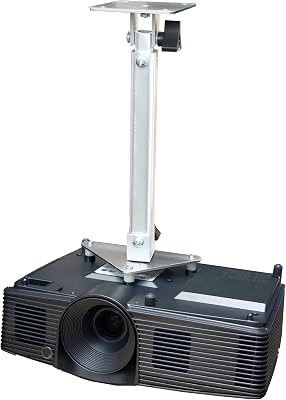 Projector Ceiling Mount Compatible with Optoma EH412 EH412ST GT1080HDR HD27H HD29HST HD39HDR Telescoping 13-20-Inch Extension