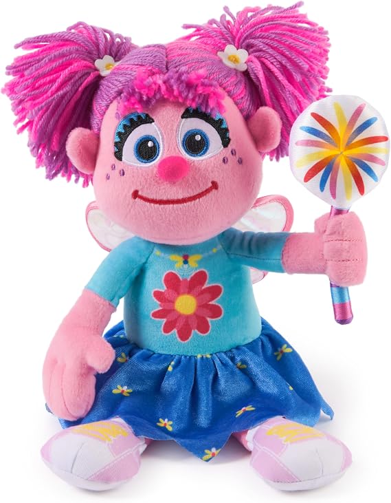 GUND Sesame Street Abby Cadabby 14-Inch Plush Toy with LED Wand for Ages 1+