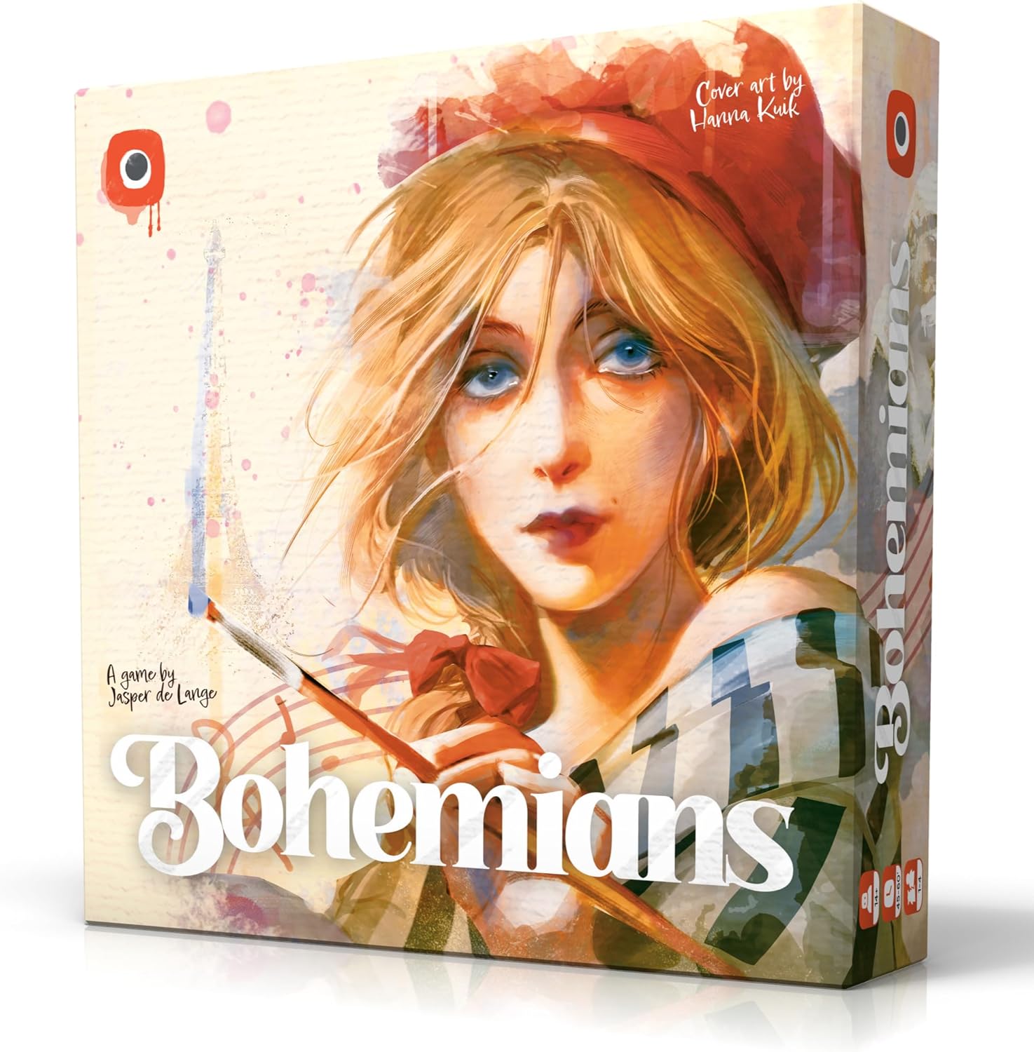 Bohemians by Portal Games | Strategy Board Game | 1-4 Players | Ages 14 | 45-60 Min Playtime