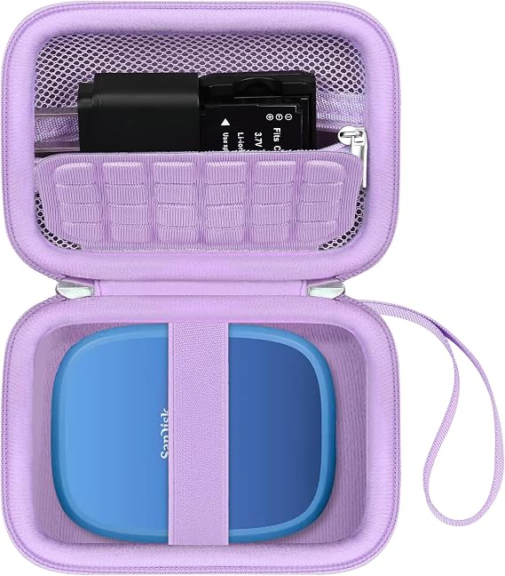 Canboc Hard Case for SanDisk Creator Phone SSD 1TB 2TB Solid State Drive