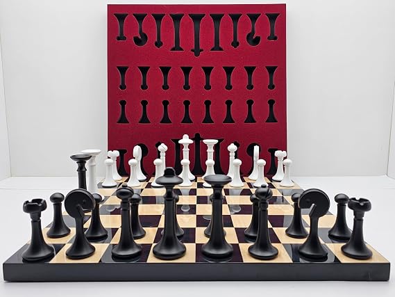 15.7 inches Large Chess Set with High Polymer Zinc Alloy Weighted Chess Pieces,Chess Sets for Adults and Kids,Best Gift for Chess Enthusiasts