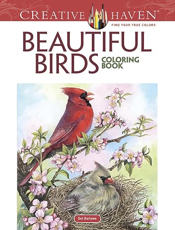Adult Coloring Beautiful Birds Coloring Book (Adult Coloring Books: Animals)