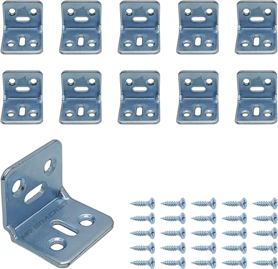 MR.BRACKET 10 names. L Iron Miter Bracket 30x25x25mm - Furniture Cabinet Shelf Table Corner Link Joint Fixing Apparatus