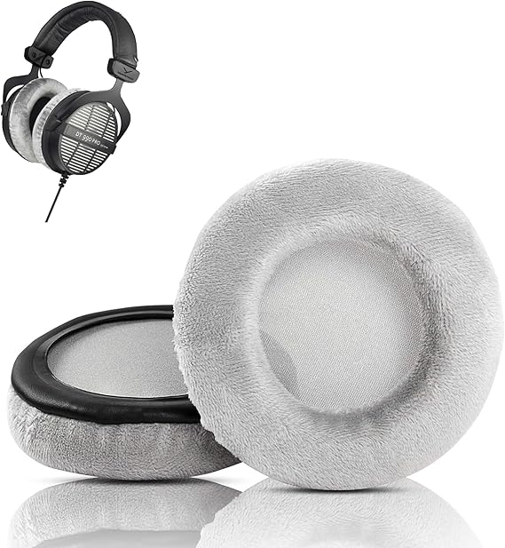 Replacement for Earpads Beyerdynamic DT 990 PRO DT 770 DT990 DT770 PRO Headphones Ear pads Cushion(Soft Fabric/High-grade Foam)