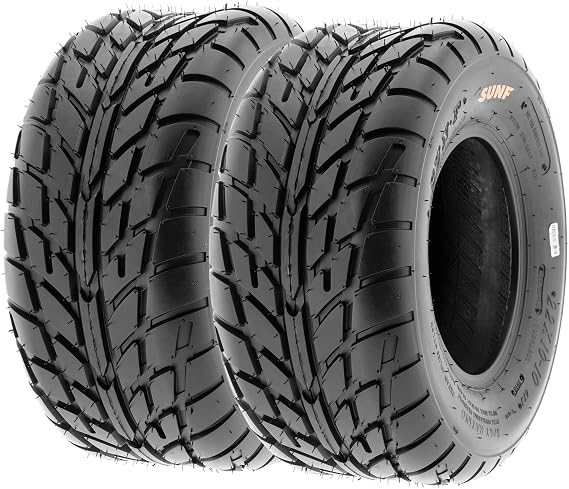 SunF A021 20x10-9 20x10x9 ATV UTV All-Terrain Tyres 6PR TL 47J E4 Set of 2