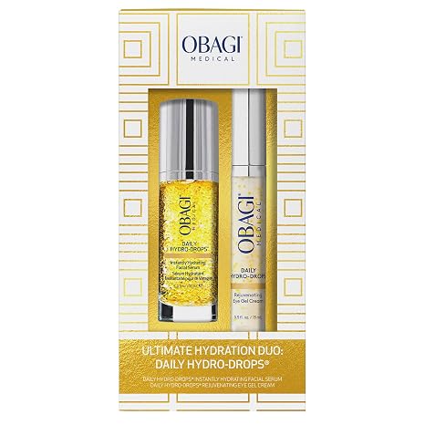 Obagi Daily Hydro-Drops Facial Serum & Rejuvenating Eye Gel Cream Set