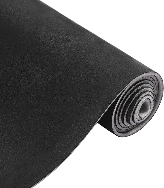 150G Headliner Fabric for Car Truck RV SUV Boat Automotive Interior Trim DIY Roof Repair Replacement Suede Fabric Black 24" L x 57" W