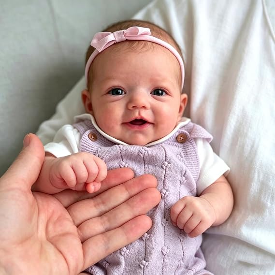 Anano Reborn Baby Dolls Full Body, Realistic Baby Doll Girl, 20 in Real Life Babys Full Body Reborn Dolls, Lifelike Babys Doll that Look Real for Girls with Accessories