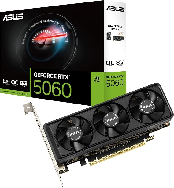 ASUS GeForce RTX 5060 LP BRK 8GB GDDR7 OC Edition Ekran Kartı